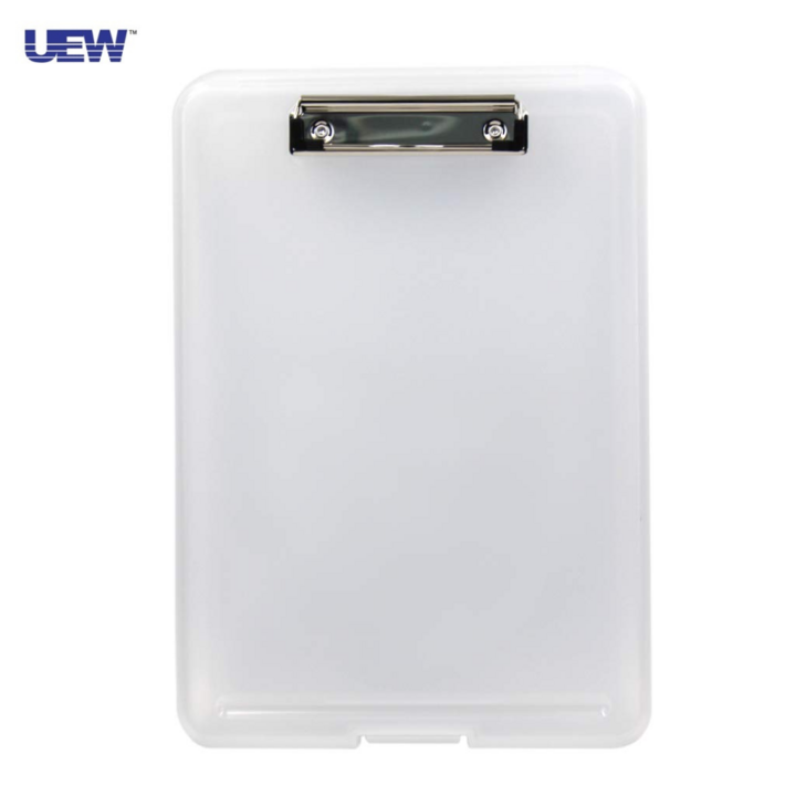 UEW 8812 A4 Clip Board Storage Box Clear