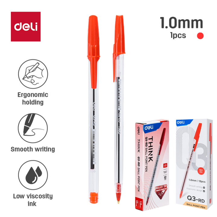 Deli Think Ball Point Pen 1.0mm
