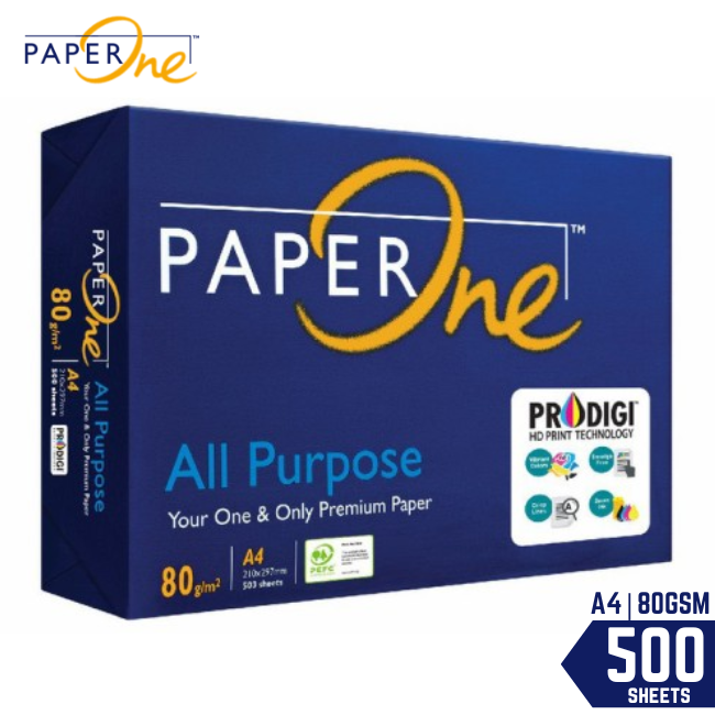 PaperOne Blue A4 80gsm Paper 500's (P1AP)
