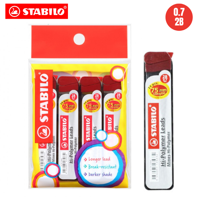 Stabilo Hi-Polymer Pencil Leads (4 IN 1)