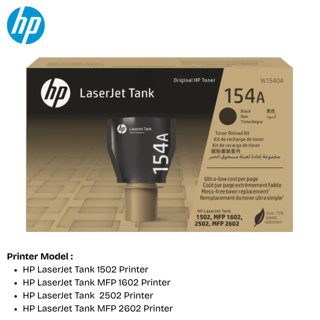 HP Toner 154A (W1540A) - Black