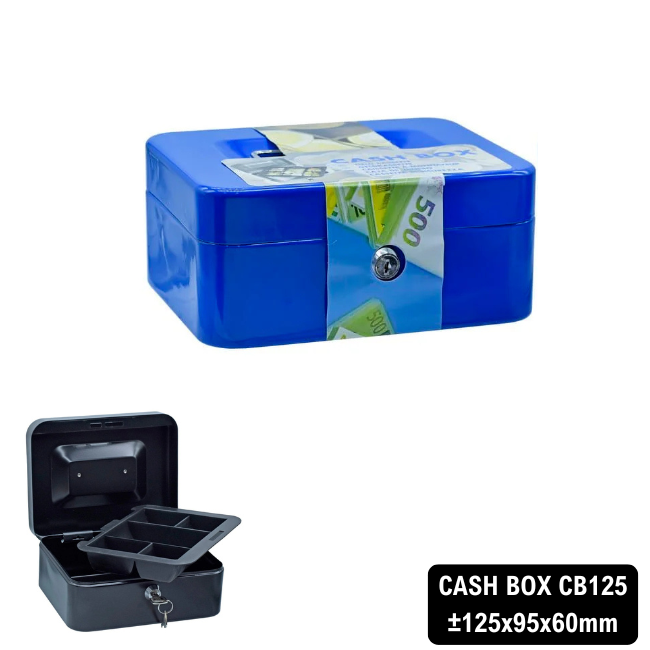 CASH BOX CB125 125x95x60mm