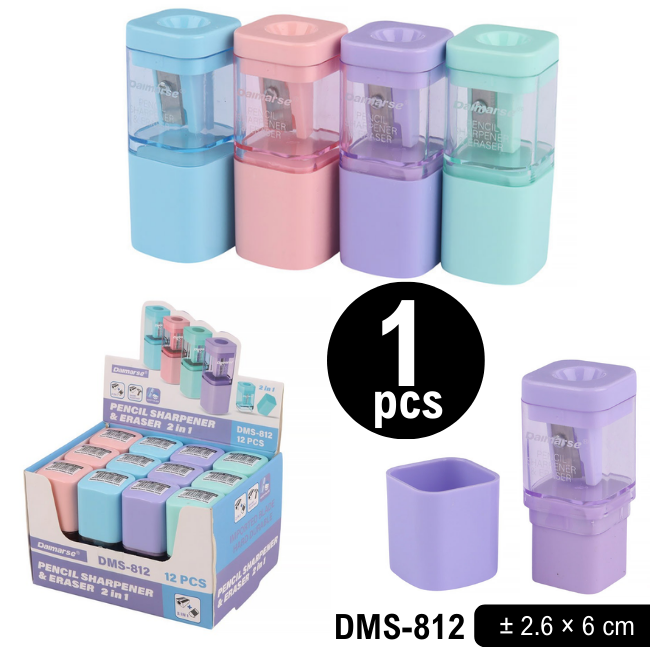 Daimarse Sharpener & Eraser 2 in 1
