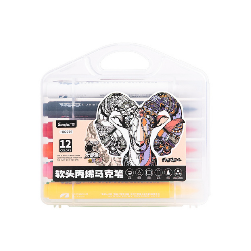 GuangBo Soft Acrylic Markers