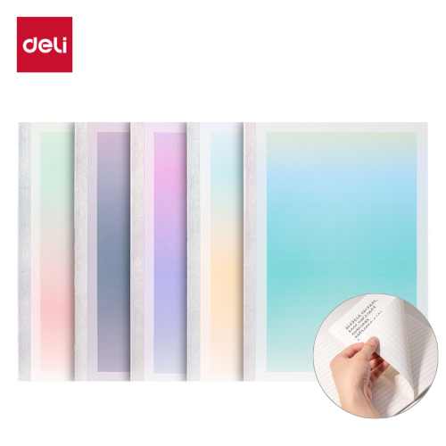 Deli Notebook A5 40's WA540-1 Asst Colours
