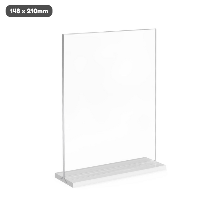 Acrylic Card Stand A5 148mm x 210mm