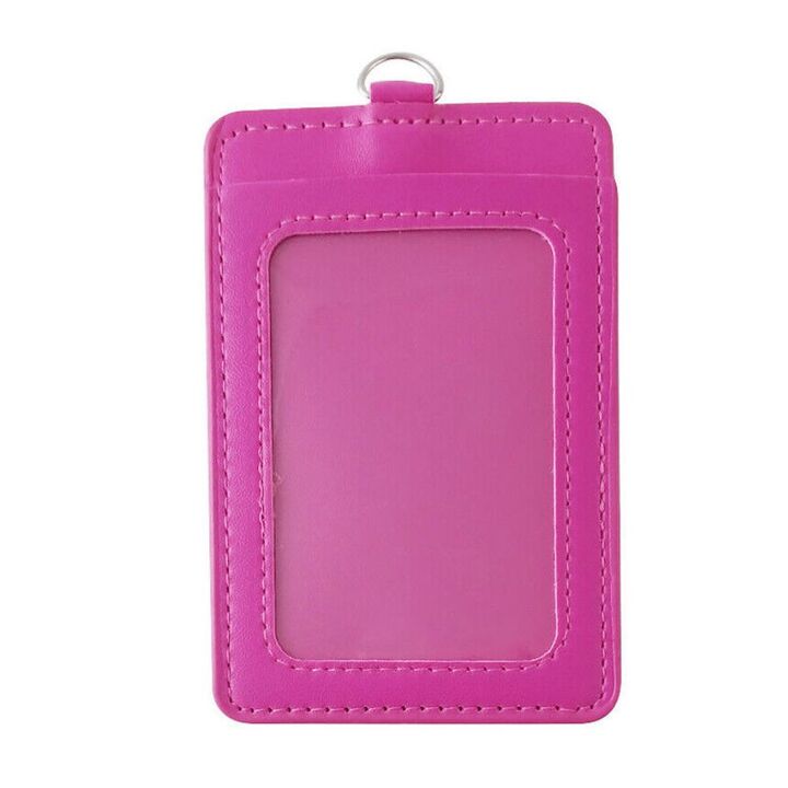 Double Sided PU Name Tag Vertical 7211
