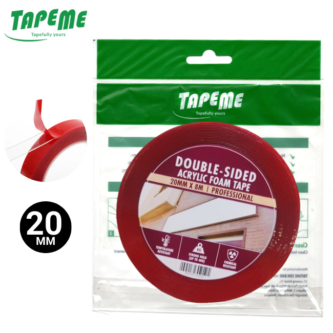 Tapeme Double Sided Acrylic Foam Tape