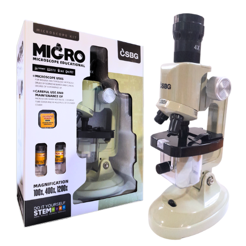 Educational Microscope BG006 (100x, 400x, 1200x)