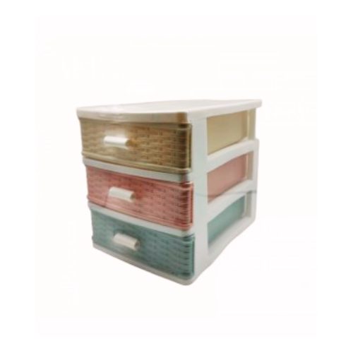 3 Drawer 7005B-3 17.3Lx13Wx15.3Hcm
