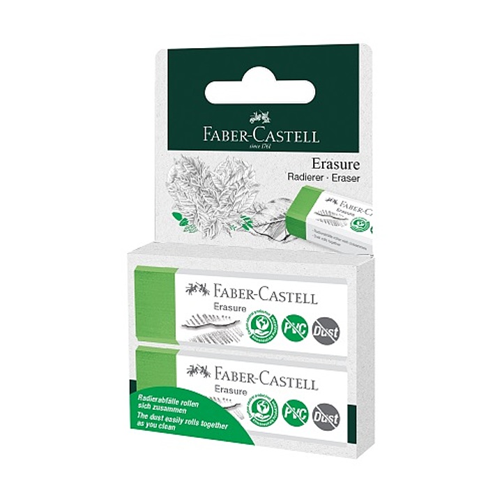 Faber-Castell Erasure PF & DF Eraser 2's