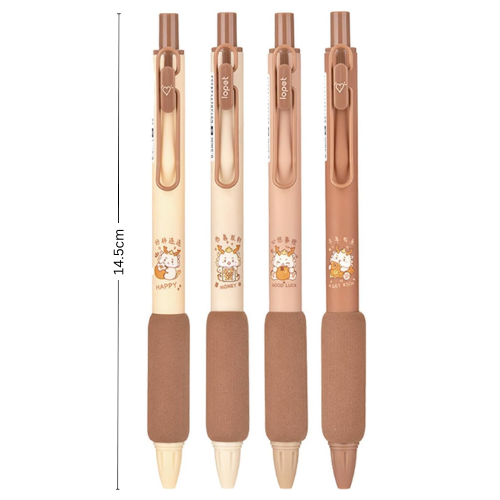 Lopet Get Rich Gel Ink Pen 0.5mm Black