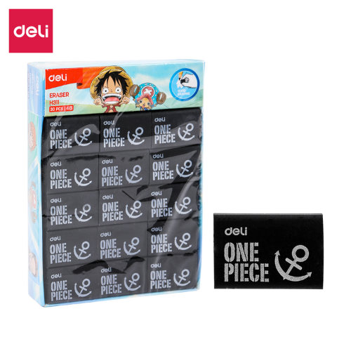 Deli One Piece Eraser H311 32*22*12.5mm Black