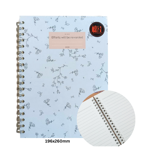 SuiHong Wire-O Note Book Hard Cover B5 100pgs SXB5100-3092/3089