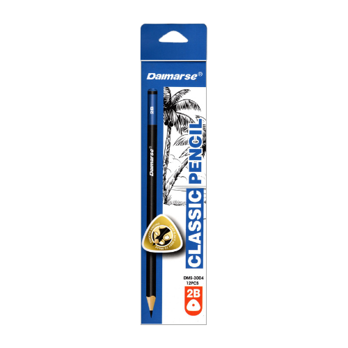 Daimarse Tri-Grip 2B Pencil 12's