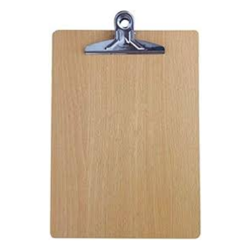 Wooden Jumbo Clip Board A4