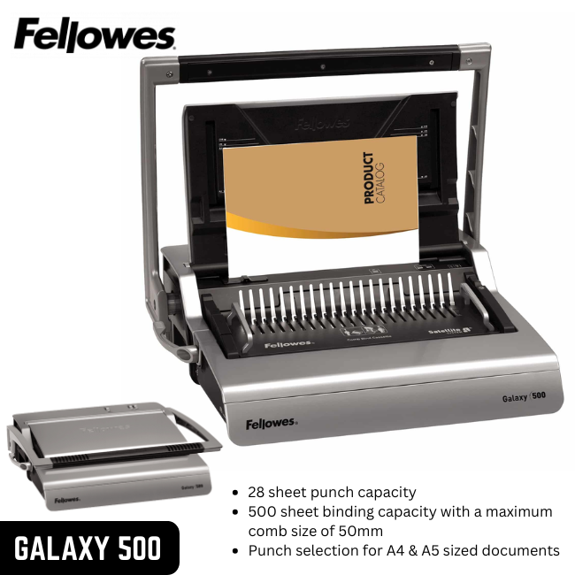 Fellowes Comb Binding Machine A4