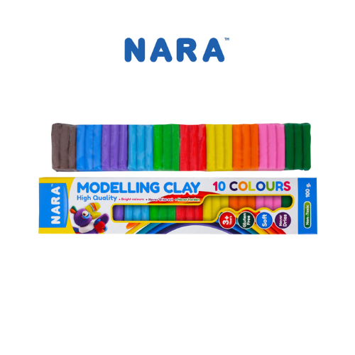 Nara Modelling Clay 100g- Mix Colour
