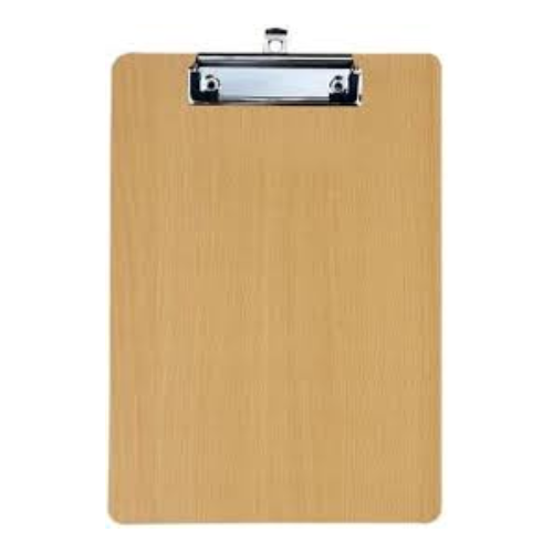 Wooden Wire Clip Board A4