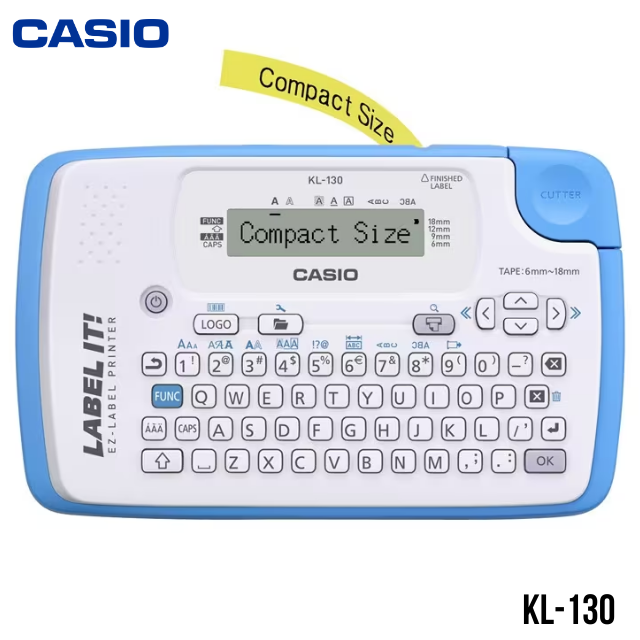 Casio Label Printer KL-130 (6mm-18mm)