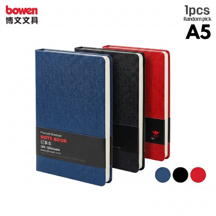 BOWEN Premium Hard Cover Note Book