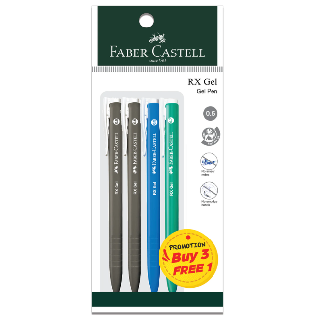 Faber-Castell RX Gel 0.5mm B3F1
