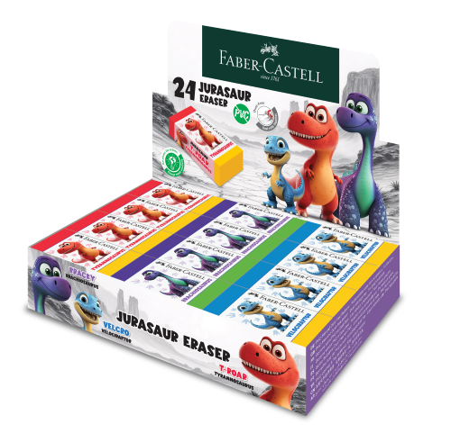 Faber-Castell Dust Free Eraser Jurasaur (583702)