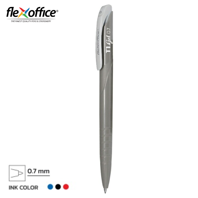 Flexoffice T1 Rectractable Gel Pen 0.7mm