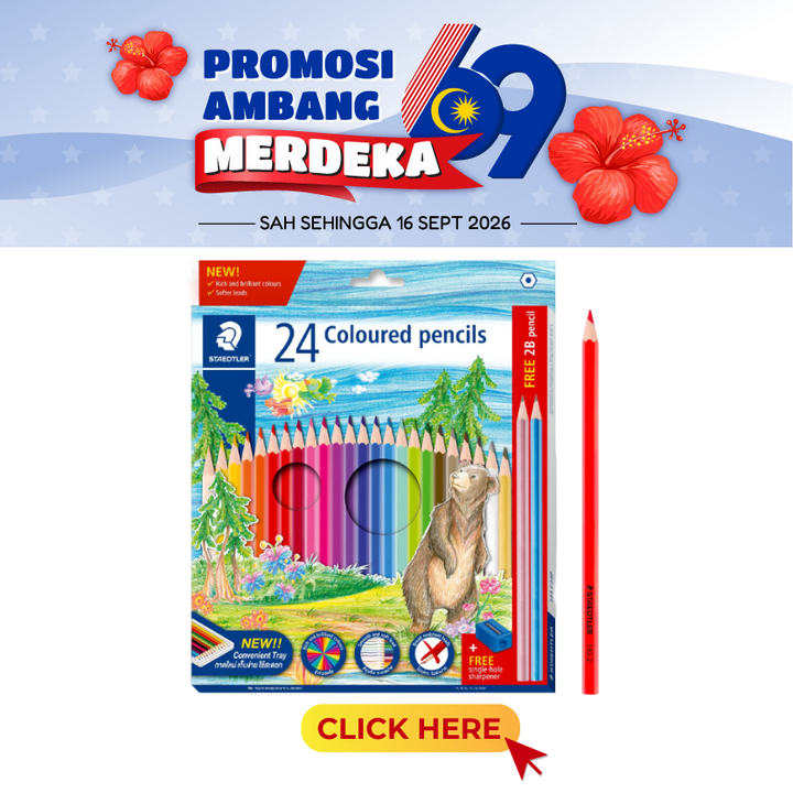 Merdeka@Staedtler Colour Pencil