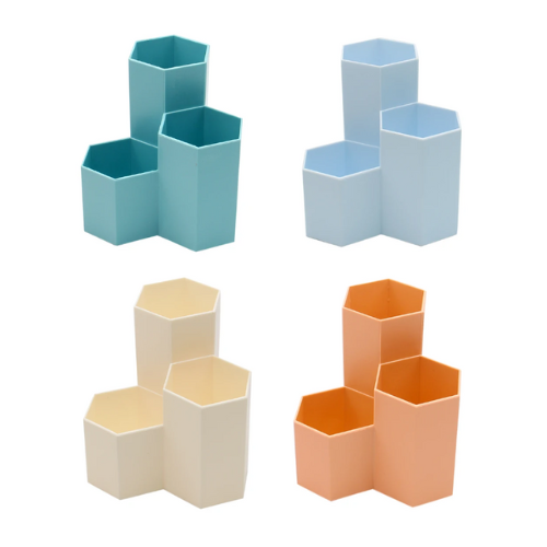 DGG Multifunction Pen Stand Hexagon
