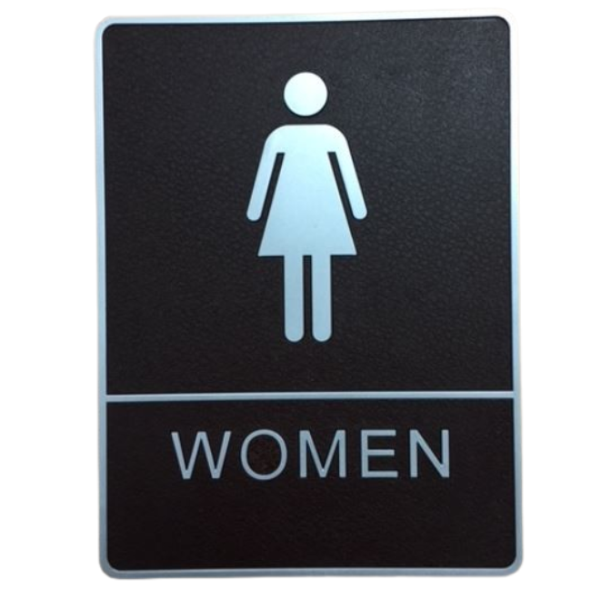UEW Restroom Signs 15cm x 20cm