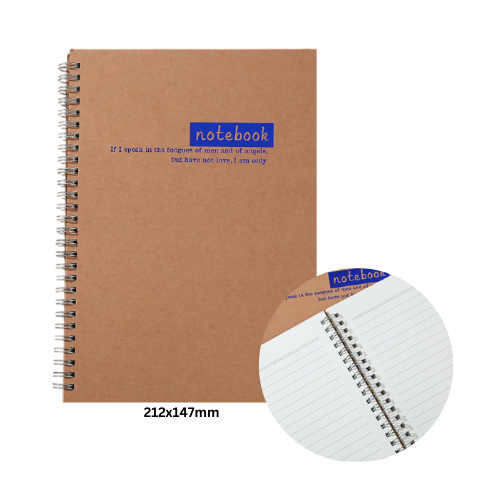 DEPAI Wire-O Note Book 212X147MM 80's