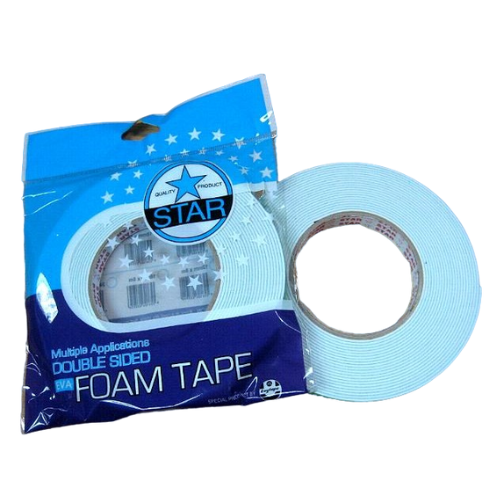 Star Eva Foam Tape 18mmx8m White