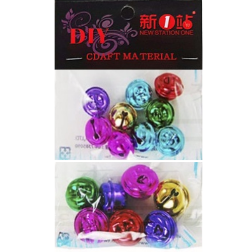 DIY Craft - Colourful Round Bell  2 in 1