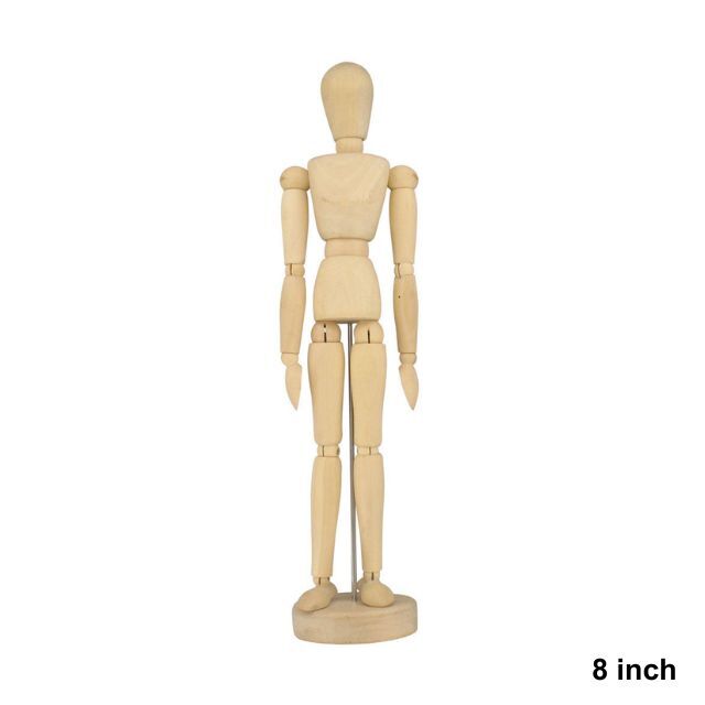 Wooden Mannikin 8 inch