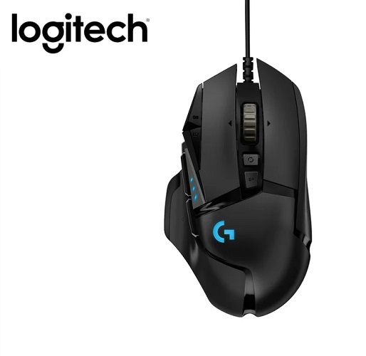 Logitech Wired Gaming Mouse Hero High Performance G502 - Black
