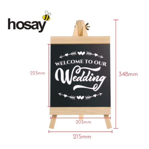 Hosay Wooden Tripod Blackboard