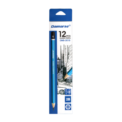 Daimarse 2B Pencil DMS-3010 12's