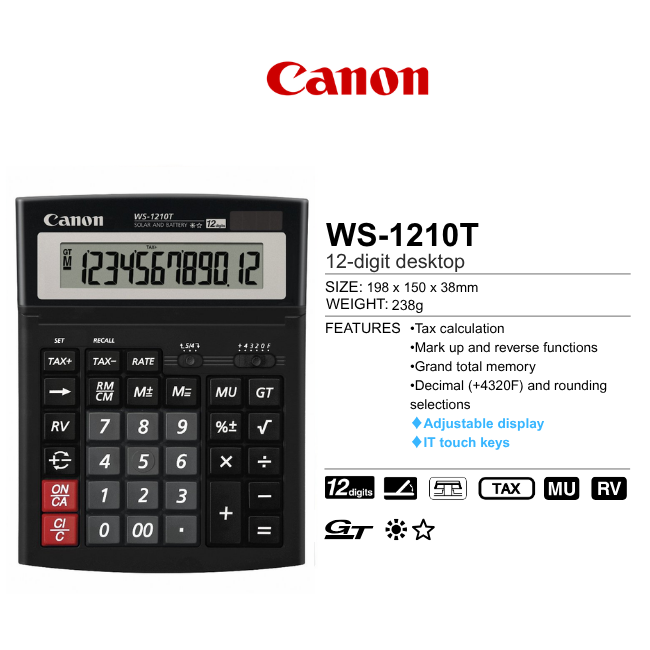Canon Desktop Calculator