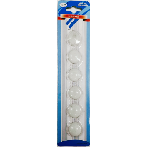 Round Magnetic Buttons 20mm (820) 6's/pack