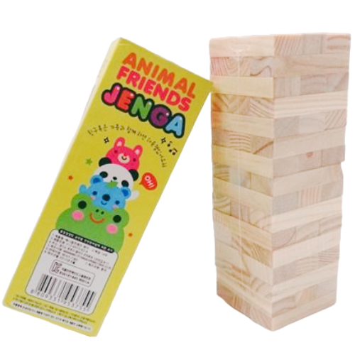 Animal Friends Jenga 48's