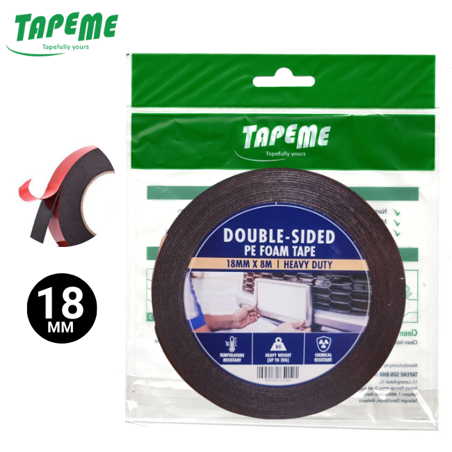 Tapeme Double Sided PE Foam Tape