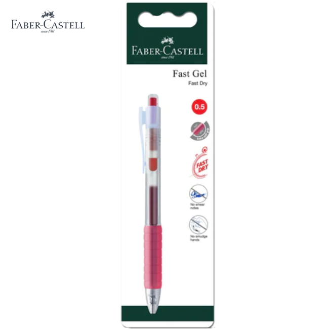 Faber-Castell Fast Gel Pen 0.5mm