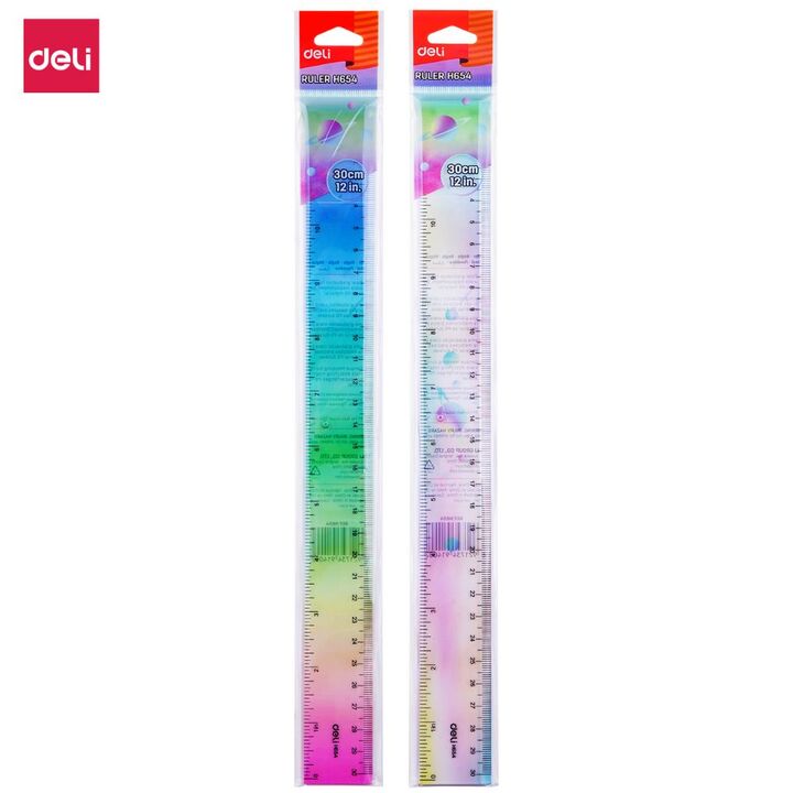 Deli Gradient Ruler 30cm