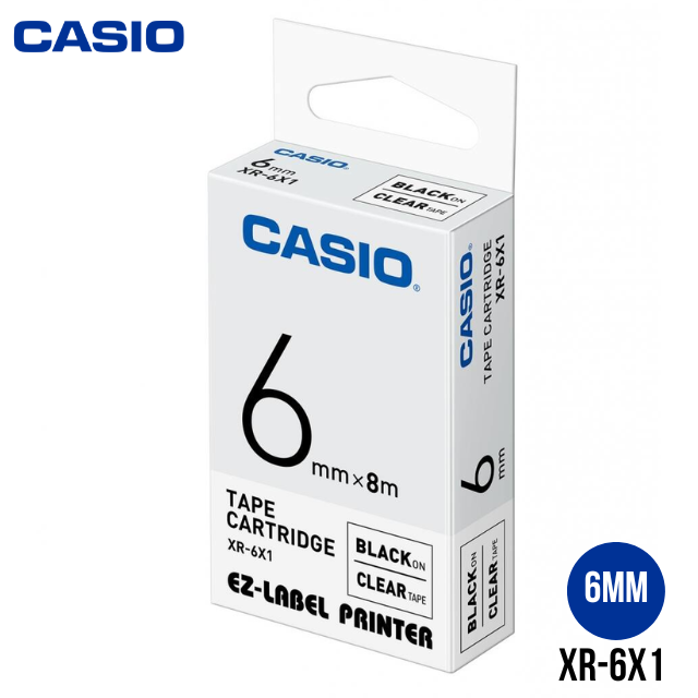 Casio Label Cartridge 6mm