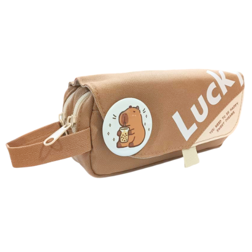 Capybara Pencil Bag Lucky
