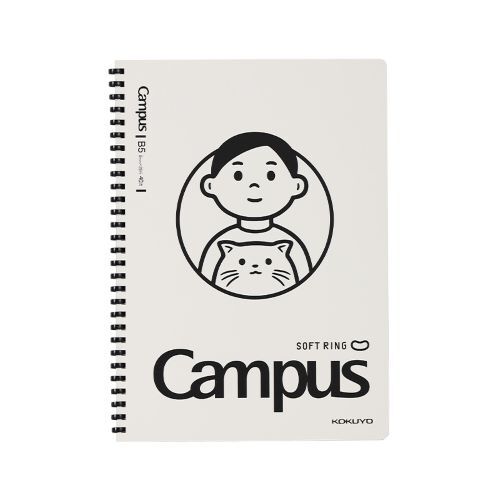 KOKUYO Campus Softring Notebook Noritake B5 40P 8mm Dot Line WSG-SR2XB540