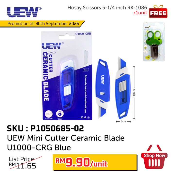 Promo@UEW Mini Cutter Ceramic Blade U1000