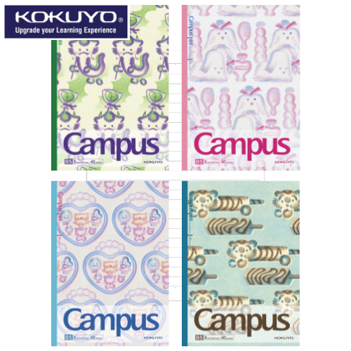 KOKUYO Campus AC Illustrator Notebook B5 40P Fluffy Fantasy (WAC-CDNB54-J153)