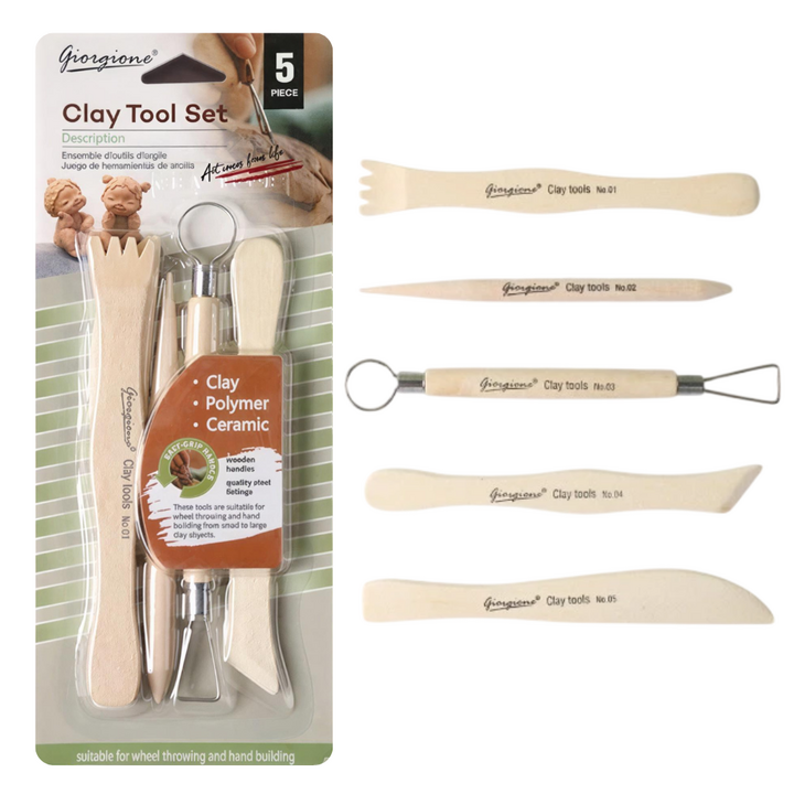 Giorgione Clay Tools Set 5's